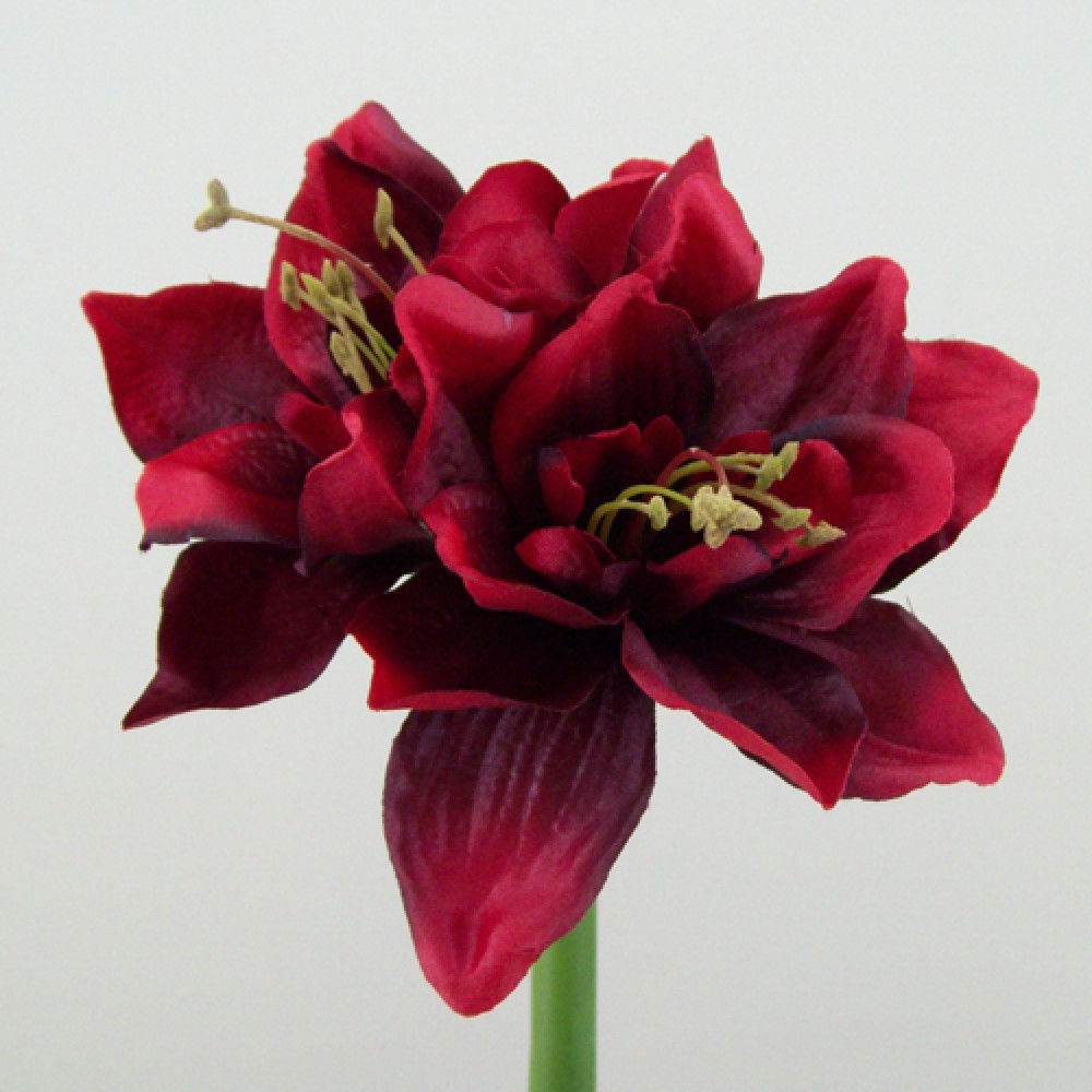 Amaryllis Red Silk Artificial Flowers